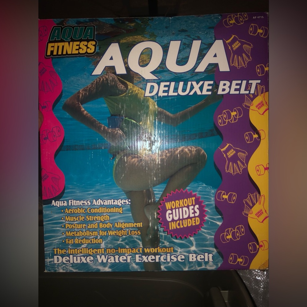 New Aqua Fitness Water Pool Exercise Gear Deluxe Belt Aerobics